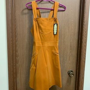 Voodoo Vixen Corduroy Overall Dress